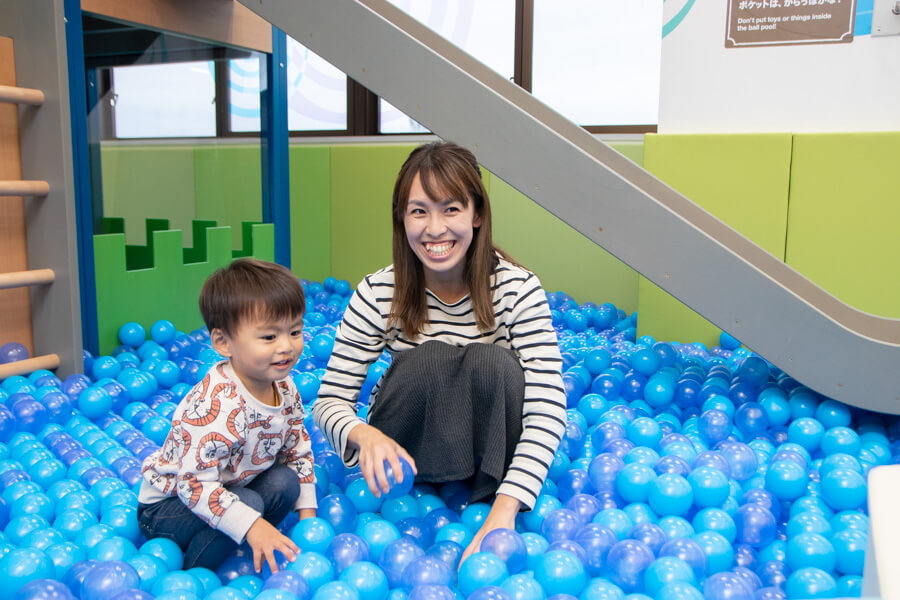 ボールプールエリア