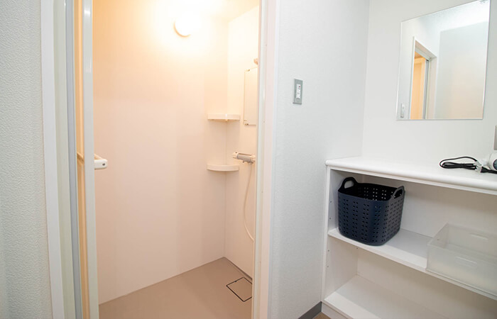 無料シャワールーム